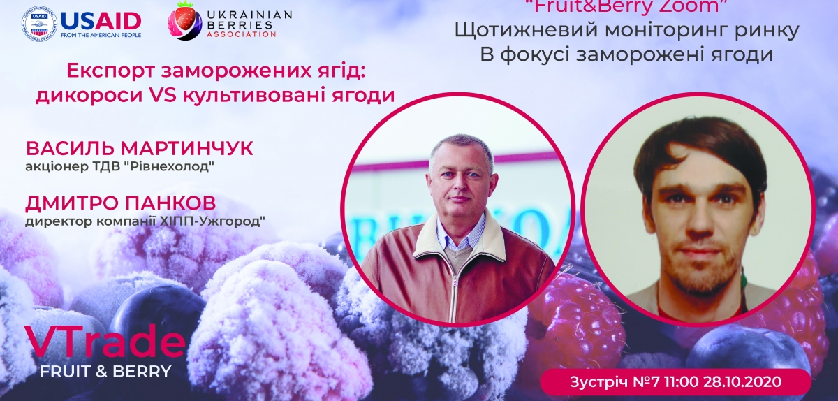 Експорт заморожених ягід: дикороси VS культивовані ягоди – головна тема «Fruit&Berry Zoom» №7