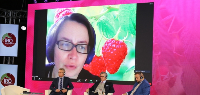 Ірина Кухтіна виступила на 12-й Всесвітній конференції малини IRO