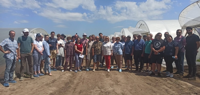 Навчальна поїздка проєкту #ЕФКО «Агротехнологічні майстер класи з особливостей вирощування суниці у з/ґ» (доповнюється)