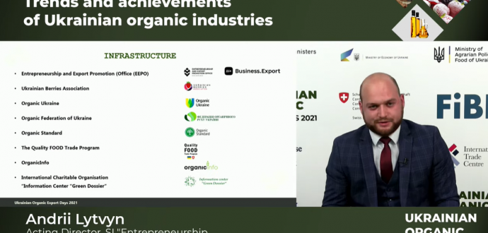 В прямому ефірі відбулося офіційне відкриття Ukrainian Organic Export Days 2021!