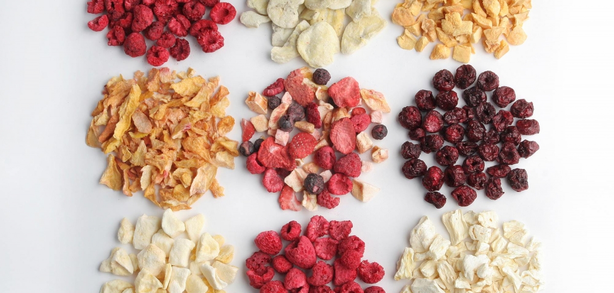 Сублімовані продукти: зберігаємо смак і користь. Як правильно обрати обладнання для сублімації ягід і фруктів