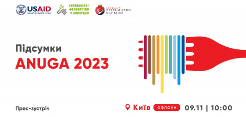 Прес-зустріч «Підсумки Anuga 2023»