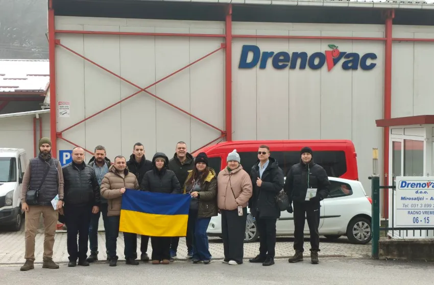 Українські ягідівники вивчали технології заморожування в Сербії