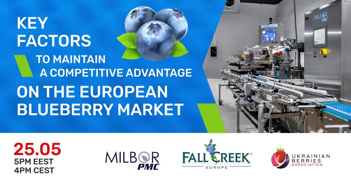Webinar: «Key factors to maintain a competitive advantage on the European blueberry market»